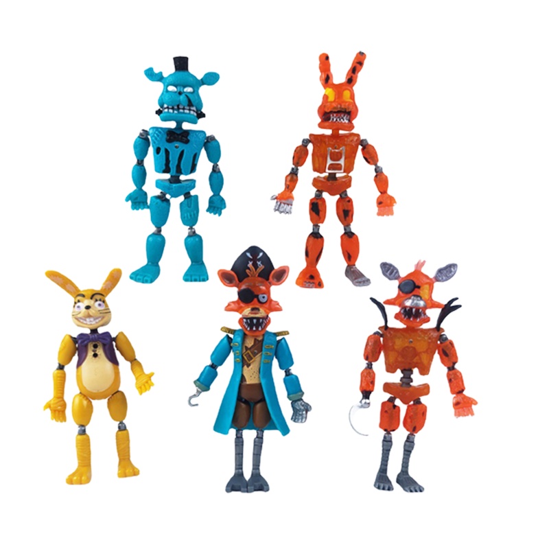 Ready Stock !!! FNAF Action Figure Security Breach Five Nights at Freddy's Action Figure Toy