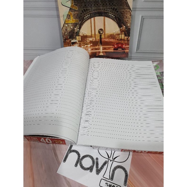 (10pc) BUKU TULIS ukuran BOXY merek YOU isi 40lembar kertas per buku-1