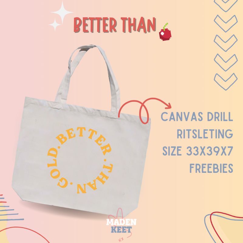 NCT DREAM GLITCH MODE TOTEBAG CANVAS  / muat laptop