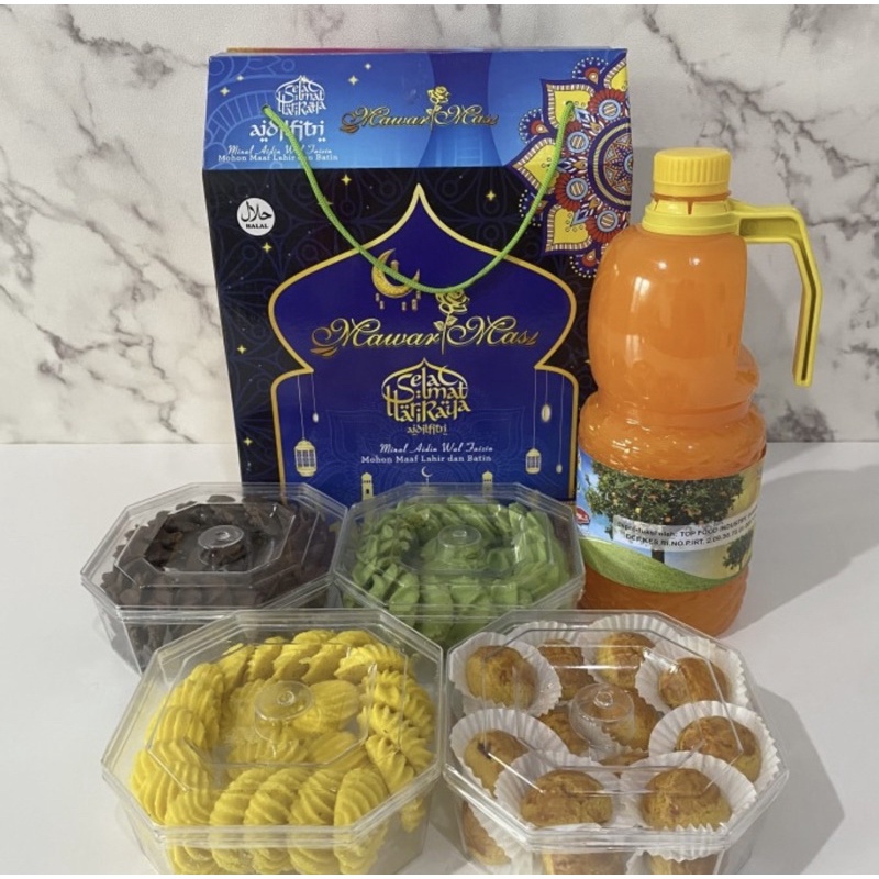 

Paket Kue Kering Hampers Lebaran Merek Mawar Mas Sirup