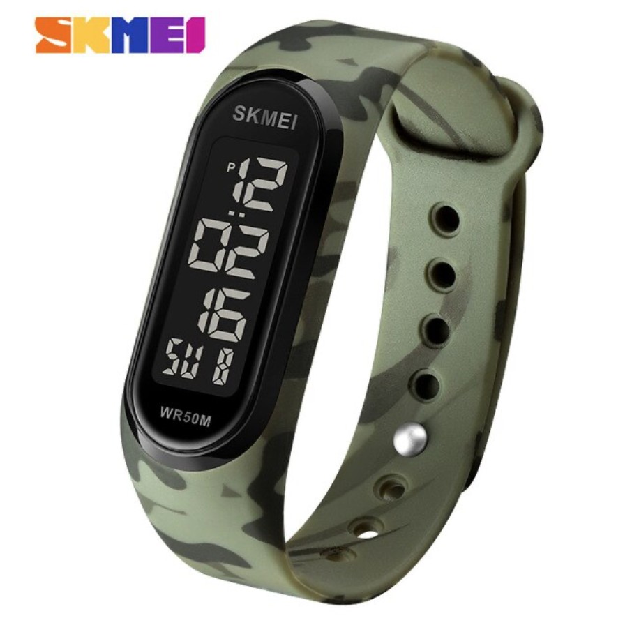 Jam Tangan Pria / Wanita / Anak SKMEI 1666 New LED Original SKMEI Removable Strap