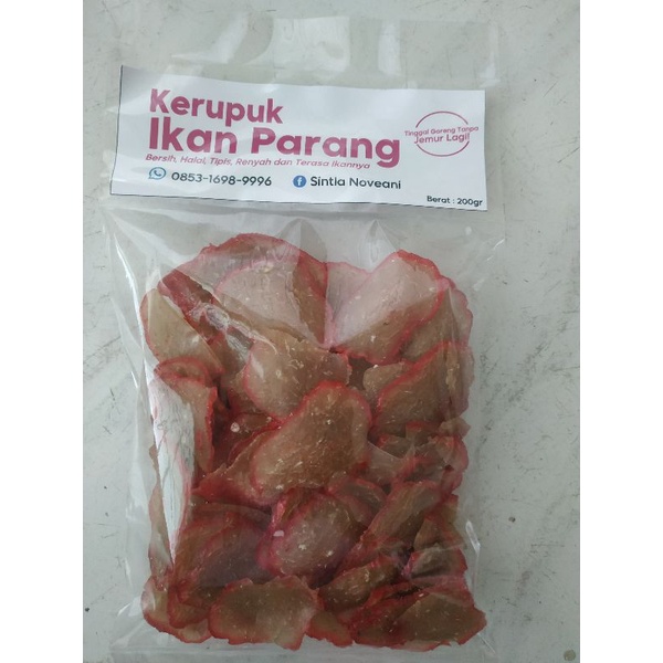 

Kerupuk Ikan Parang / Kerupuk Mentah / Kerupuk Ikan / Kerupuk Ikan Laut / Kerupuk Ikan Pku