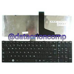 Keyboard laptop toshiba satellite L850 L855 L855D C850 C855 C870 hitam