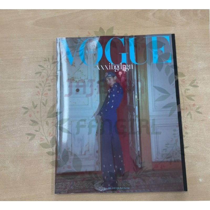 [PELUNASAN] Vogue 2022.07 type D Cover G-Dragon