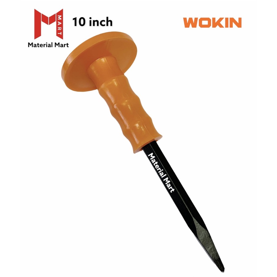 Pahat Topi Lancip 10 Inch Wokin | Pahat Topi Betel Beton Drip 12&quot; Chisel | Material Mart