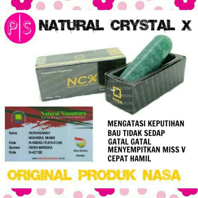 CRYSTAL X ASLI,  CRYSTAL X ASLI NASA,  CRYSTAL X ORIGINAL,  CRISTAL X ASLI NASA, KRISTAL X ASLI NASA