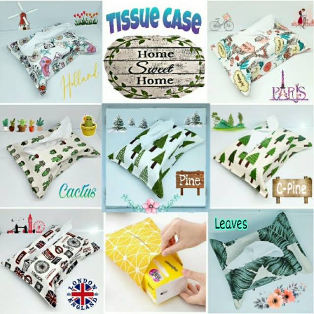 Classic Tissue Case / Sarung Tissu / casing Tisu Tempat Tisu