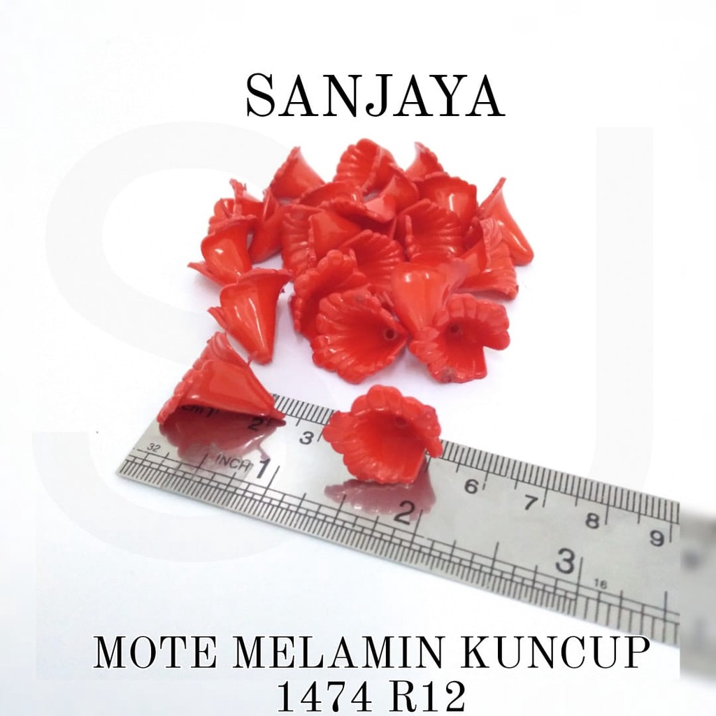 MOTE MELAMIN / MANIK CORONG / MANIK MELAMIN KELOPAK BUNGA / MOTE MELAMIN KUNCUP 1474