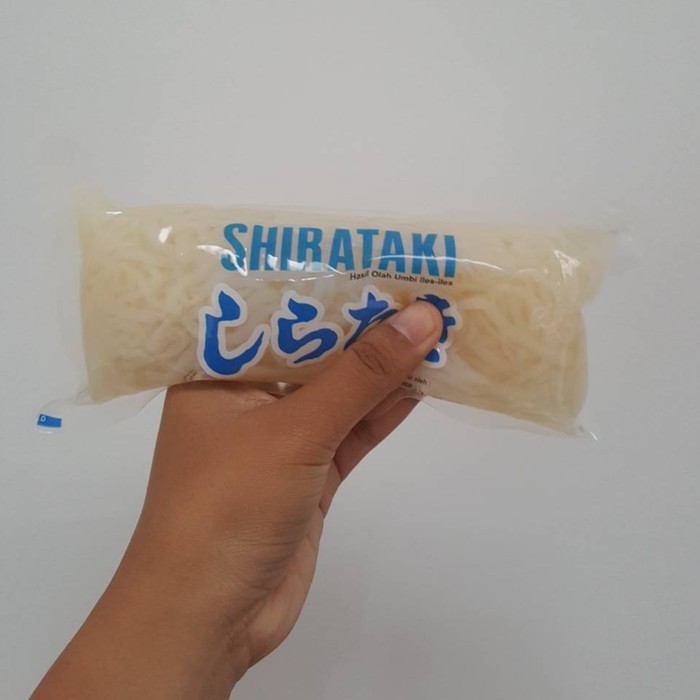 

Mie Basah Shirataki 200gram Dry Diet Keto DEBM Rendah Karbohidrat