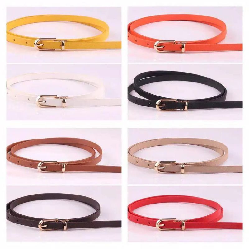 Medan Termurah Tali pinggang wanita import pu leather gesper wanita ikan pinggang ring belt