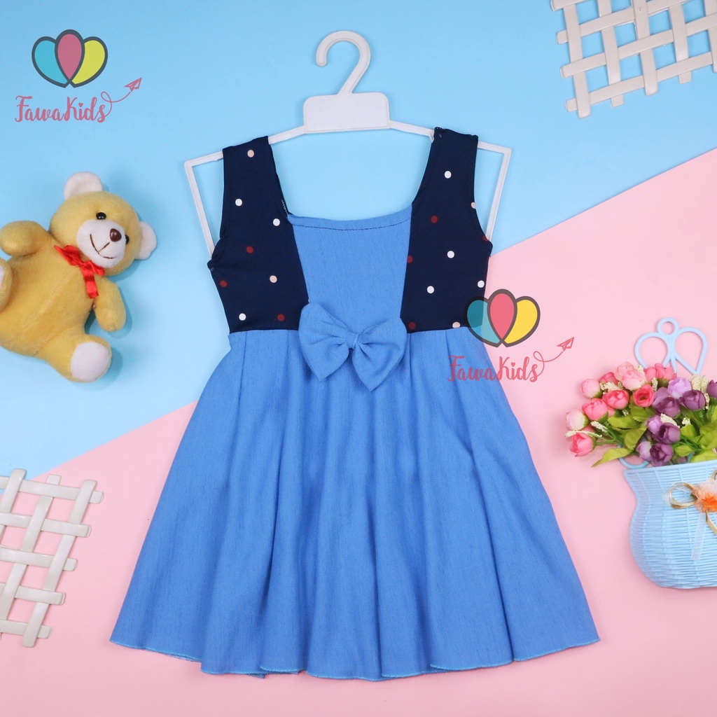 Dress Clairine uk Bayi  7 Tahun Baju  Anak  Perempuan  