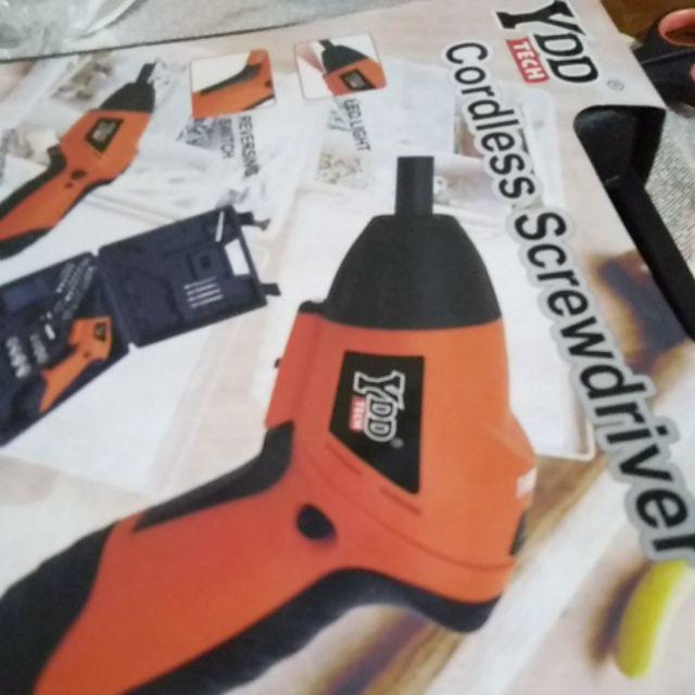 【bisa Cod】 X Power Cordless Screwdriver Bor Tangan Dan Obeng Baterai Bisa Dicas