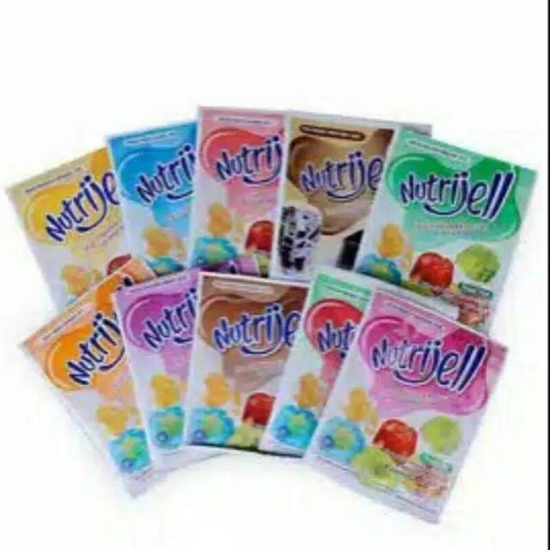 

Nutrijell 10gr , Nutrijell Jeruk, Nutrijell Mangga, melon, anggur, kelapa muda