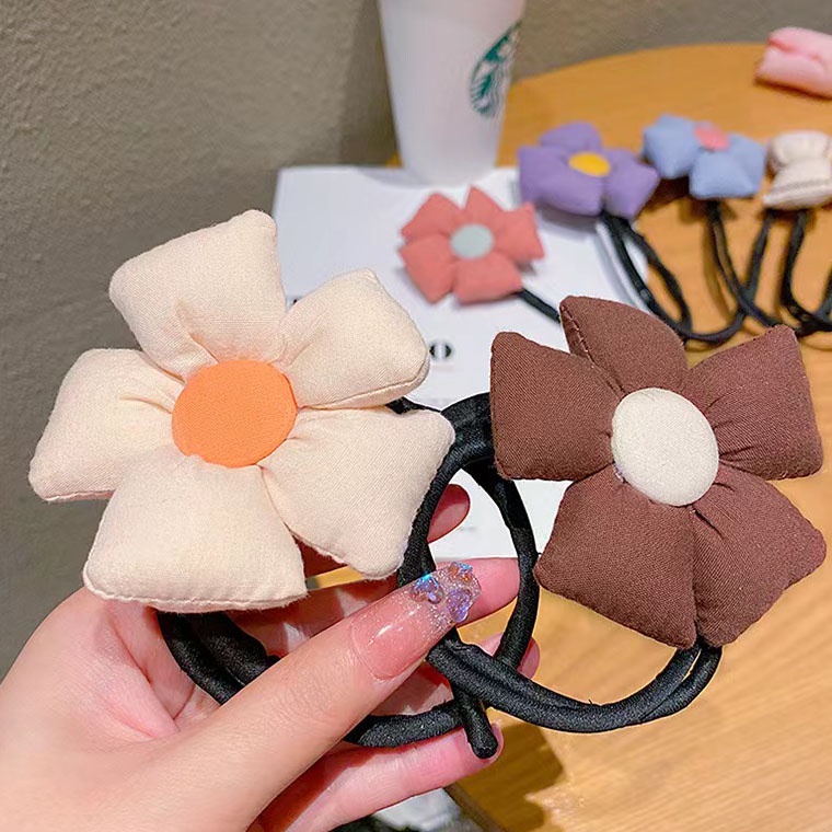 (COD)Jepit Anak Motif Bunga Besar Model Korea Import