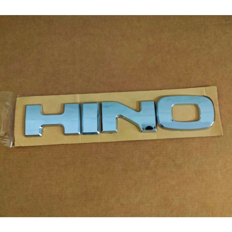 (HINO) Emblem HINO Chrome Logo TULISAN HINO Lohan 500 NEW