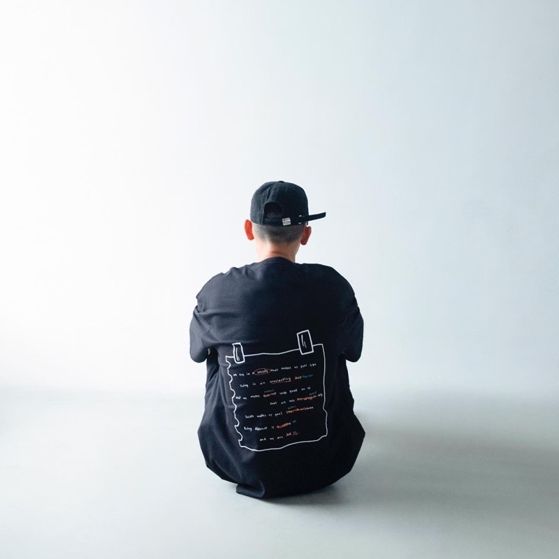 FAITH FADE DYSTOPIA - 3 AM Oversized Tee (Black)