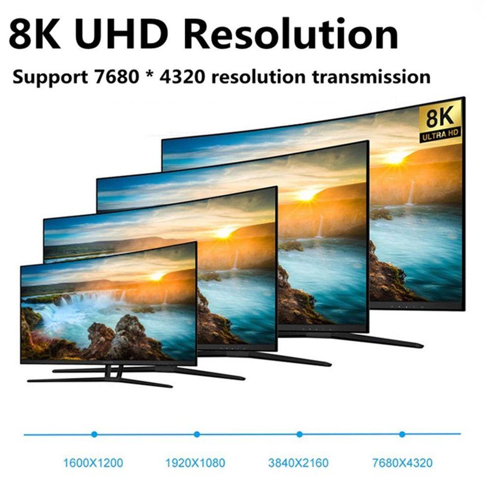 Monitor Kabel DP Ke DP Atas HDR 2K 165Hz Displayport Cord