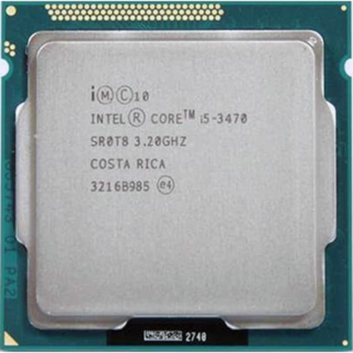 PAKET MOBO H61 &amp; Intel Core i5 3470 (Cache 6M, hingga 3,60 GHz)
