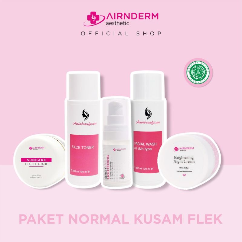 Airnderm Aesthetic Paket Normal - Kusam - Flek (by AIRIN BEAUTY)