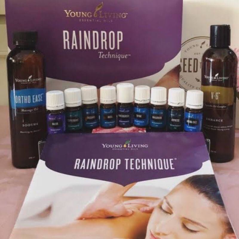 Young Living Raindrop Technique Essential Oil Collection