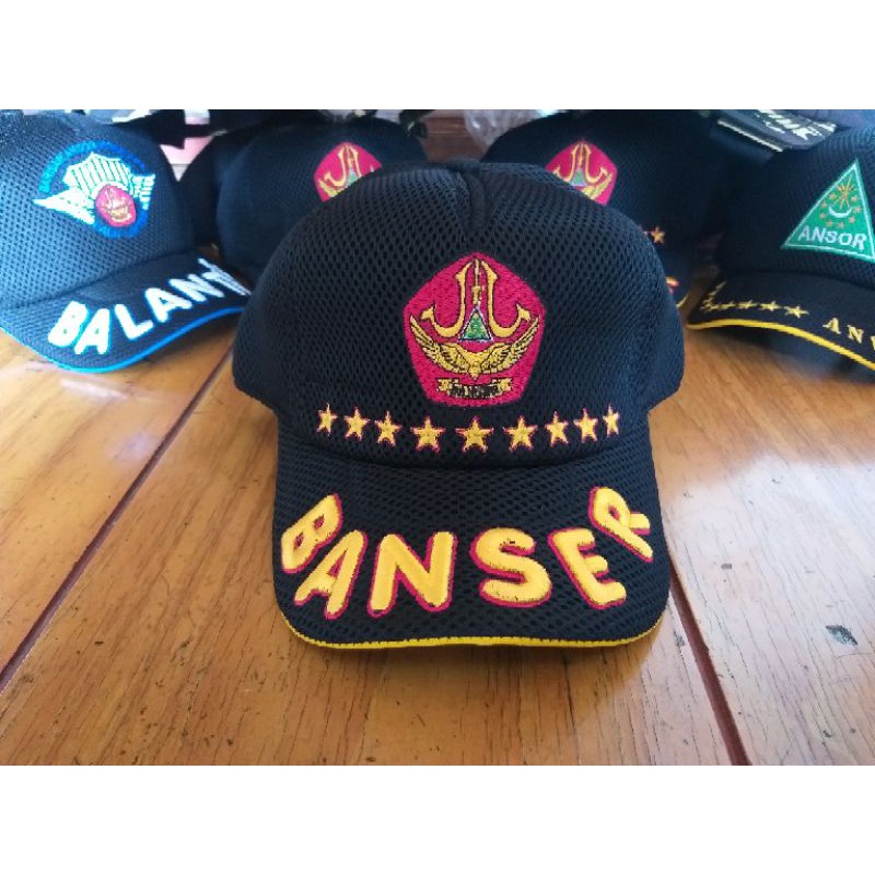 Topi BANSER TIMBUL + NAMA BORDIR