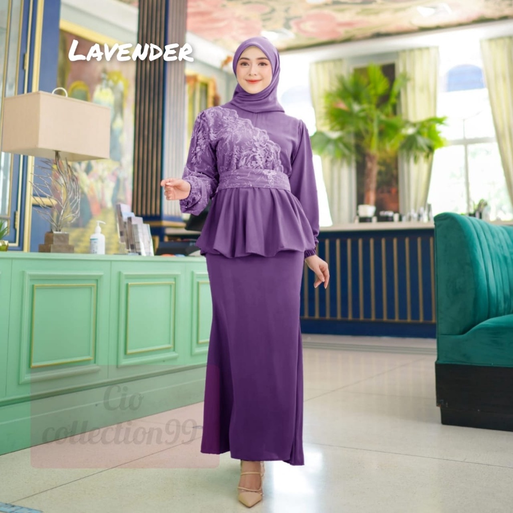 {MODEL BARU} Gamis Couple Remaja Terbaru MARIZA Size M L XL XXL Gamis Duyung Kekinian Dress Kondangan Mewah Elegant Gamis Brukat Wanita