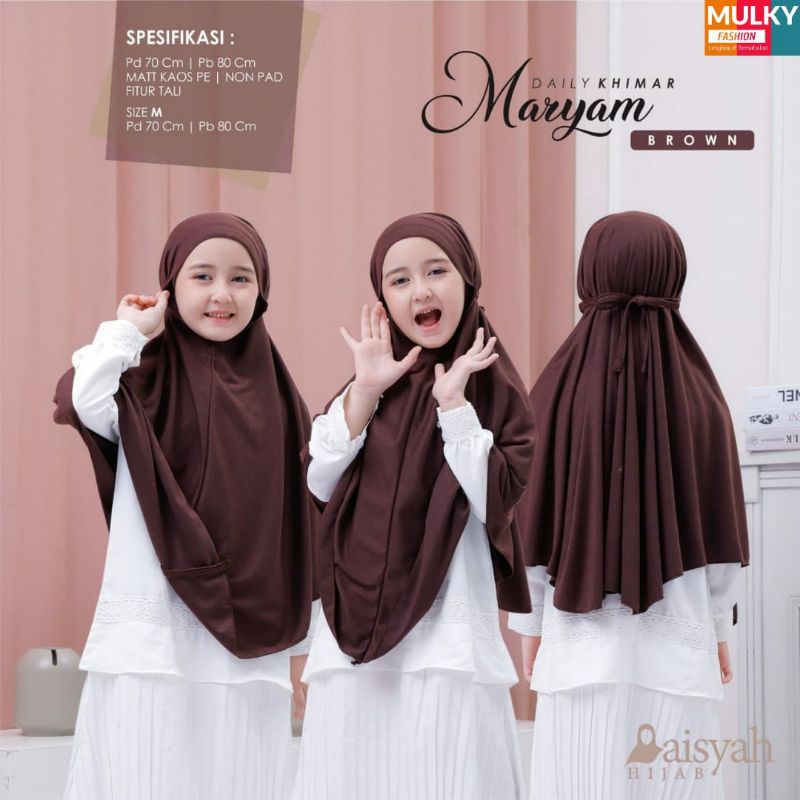 PROMO BERGO KAOS ANAK Bahan PE by Aisyah Hijab