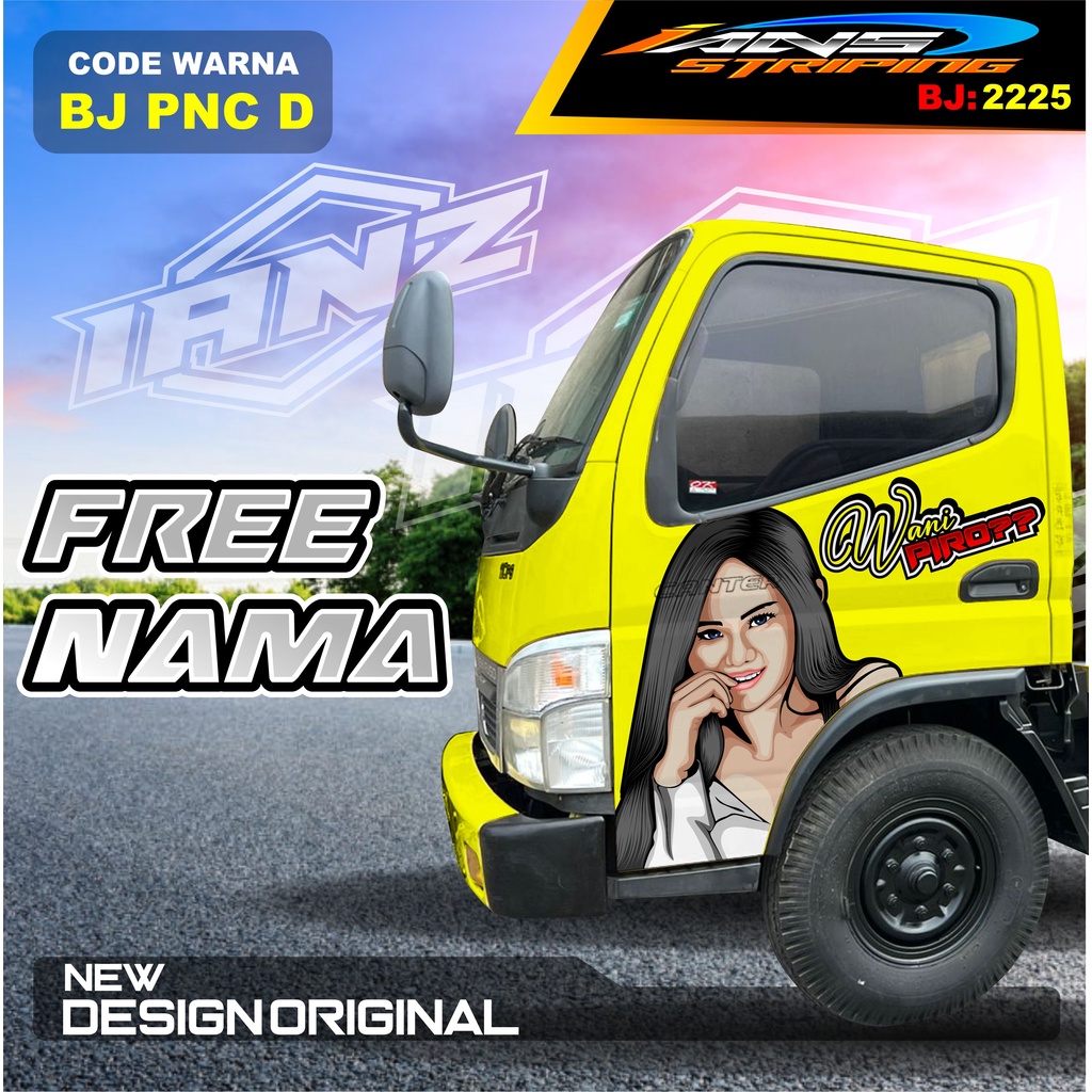 STICKER VARIASI PINTU TRUK RAGASA / DECAL PINTU DUMTRUK  / STIKER MOBIL TRUK / STIKER PINTU TRUK KEREN