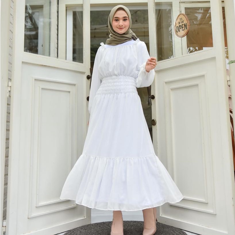 Grosir Baju Gamis Wanita Muslim Azwa Dress