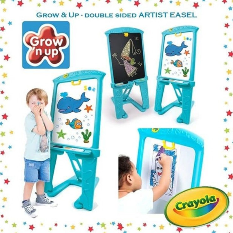 

Grow n up Crayola – Double-Sided Artist Easel