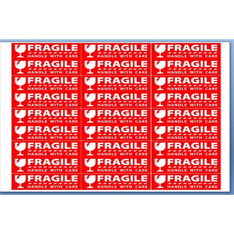 

Kertas Fragil cocok untuk packing (HVS F4/215x330 mm)