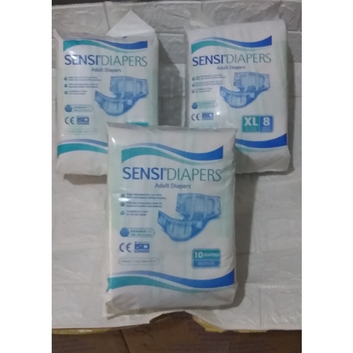 SENSI DIAPERS Adult Diapers berukuran  M,L, XL