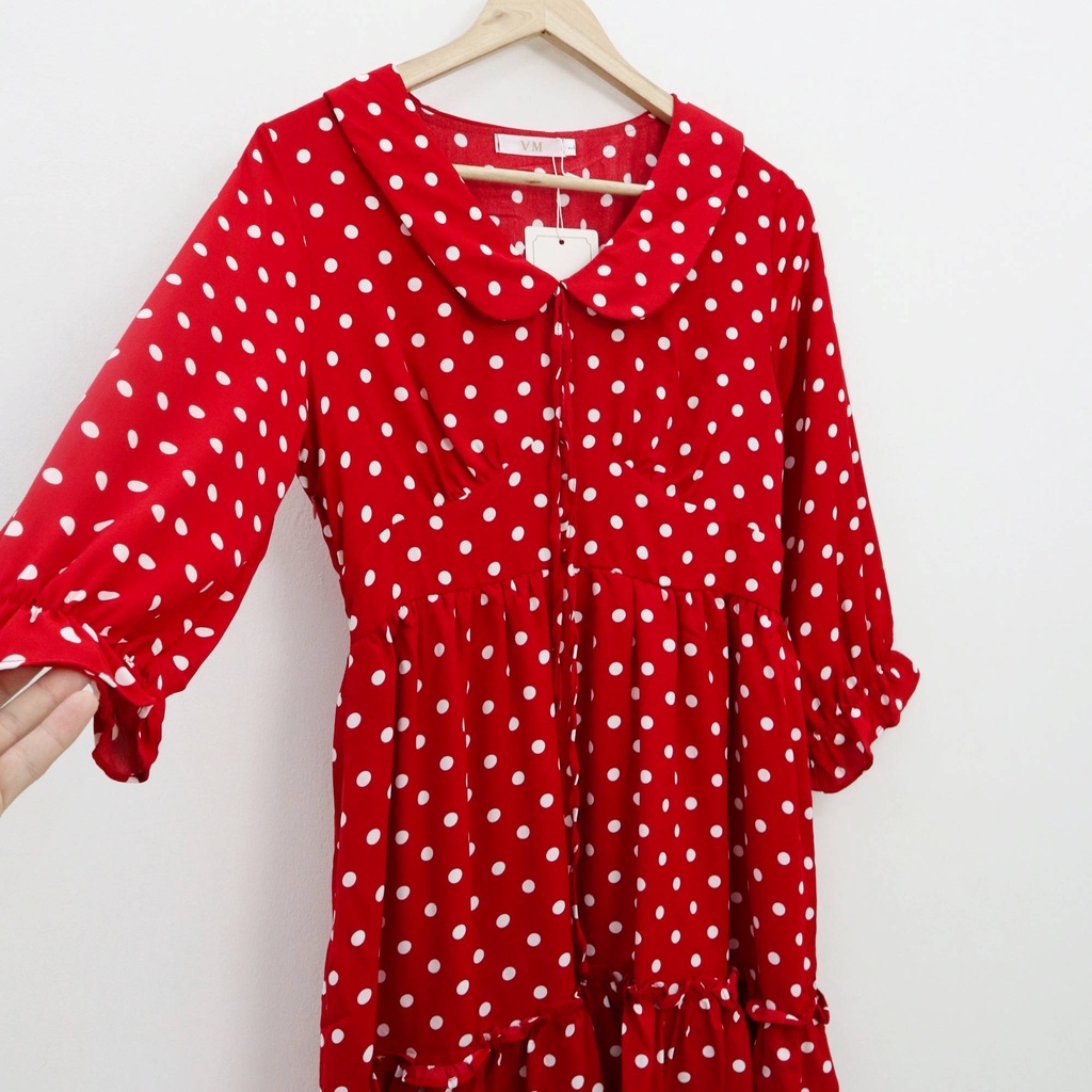 Veco polka dress - Thejanclothes