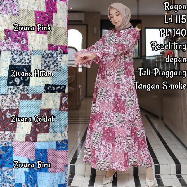Gamis katun Zivana