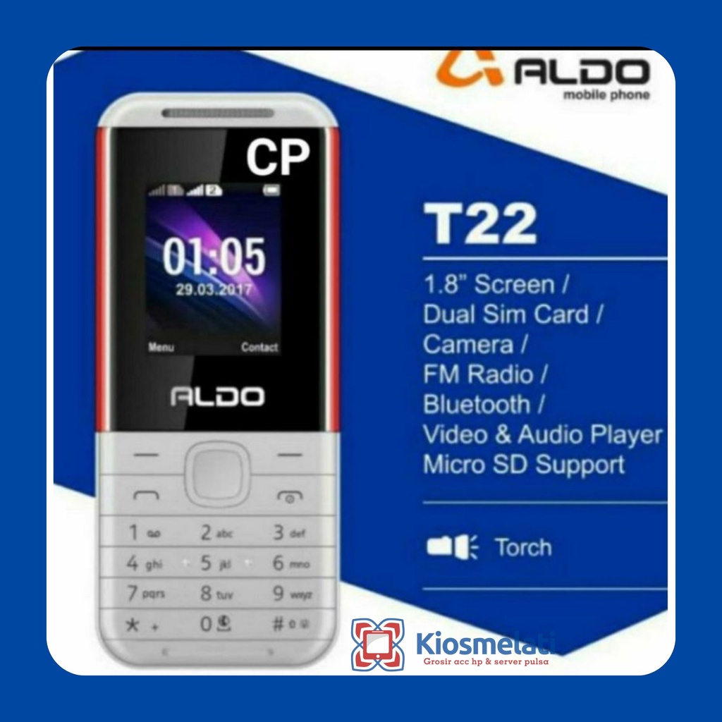 HP Aldo AL 105 - Aldo T22 Candybar Murah Garansi Resmi