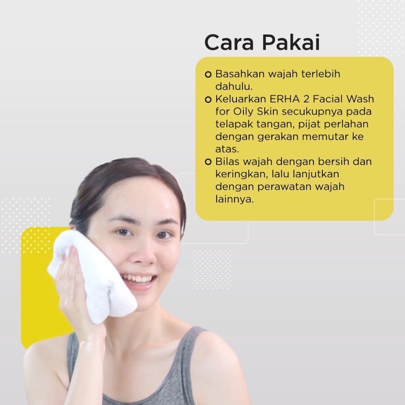 Erha 21 Facial Wash 2 for Oily Skin 60ml