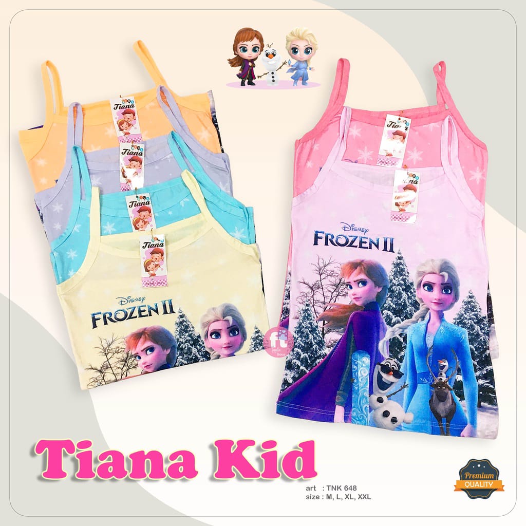 Tanktop Anak Tiana Kids Motif Karakter - Atasan Anak Motif Karakter Kartun