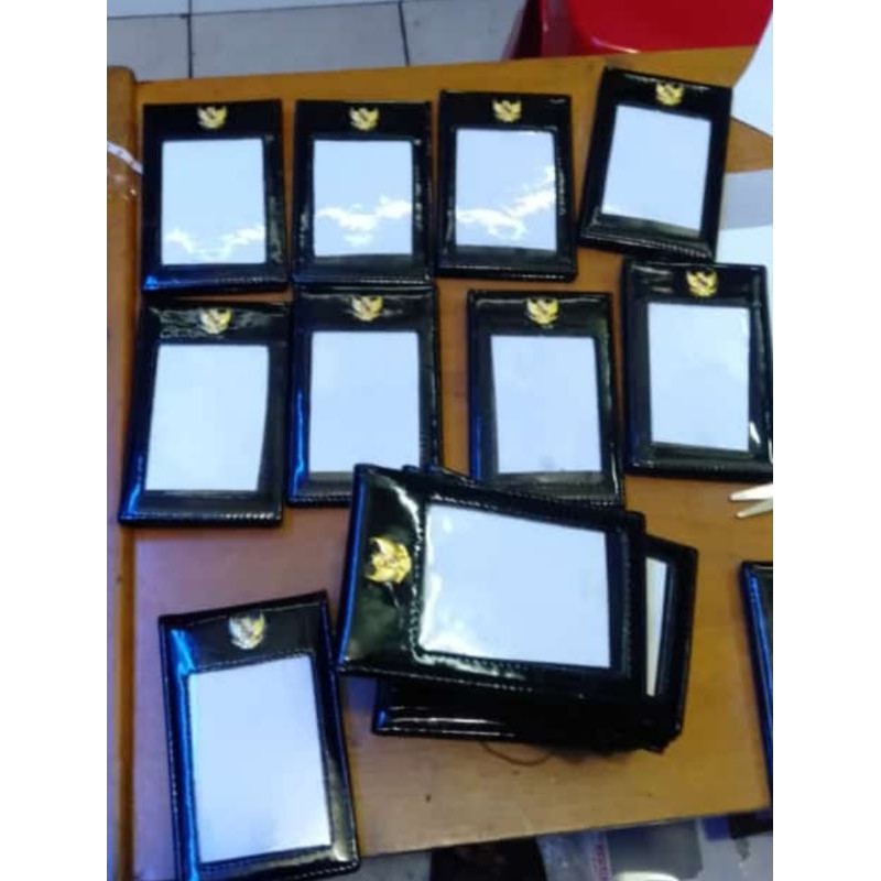 

Name tag id card (saku) logo Garuda glossy