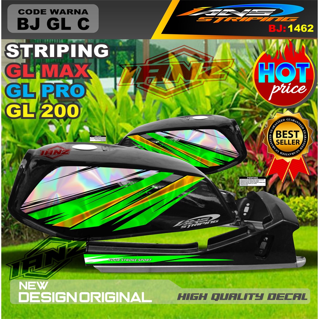 STIKER STRIPING GL 2000 HOLOGRAM / STRIPING GL PRO MAX VARIASI HOLOGRAM / STRIPING GL