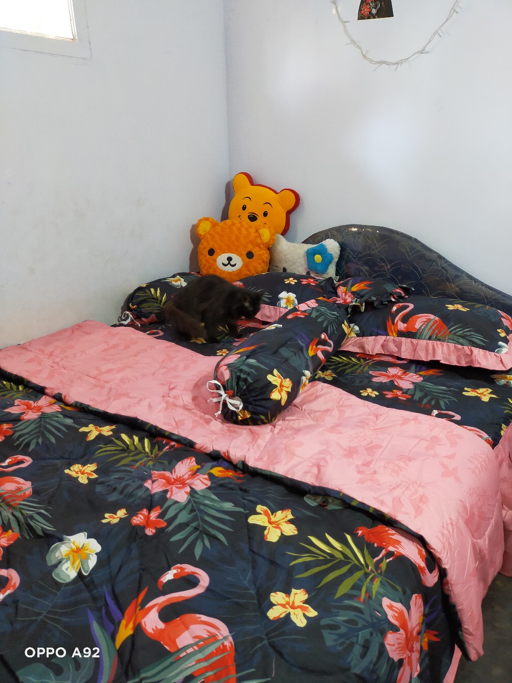 California  Bedcover + Sprei Rumbai 180x200 Pandora Rogan Nurita Flamingo - Bc 180 King 160 Queen