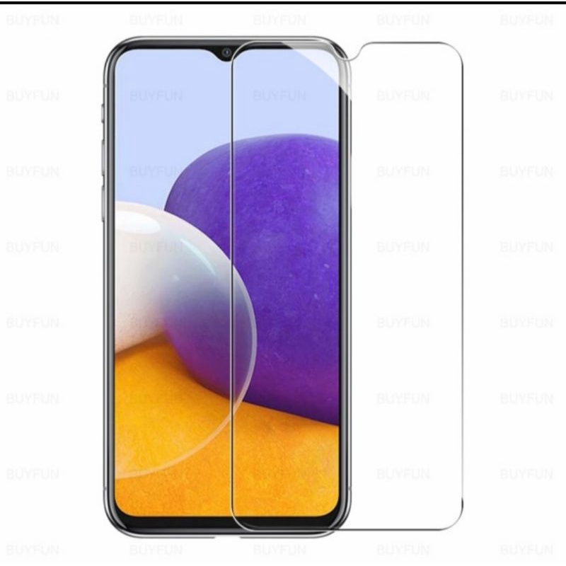 Samsung A22 4G 5G tempered glass anti gores kaca bening