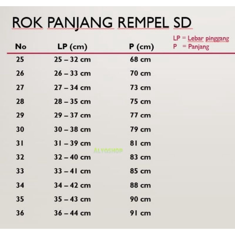 Seragam Sekolah Rok Panjang Rempel Hijau MI Merk Karina