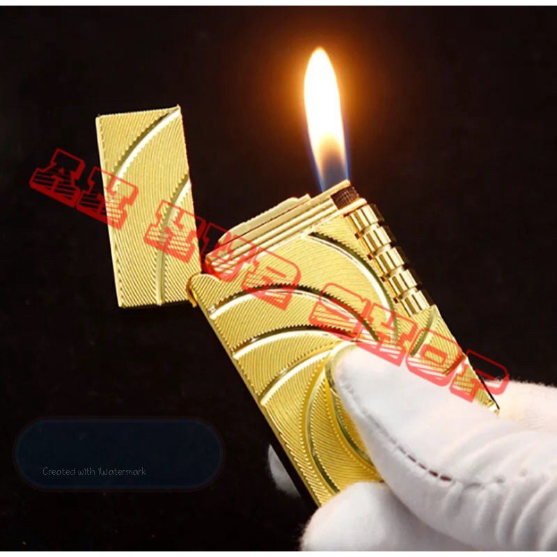 MURAH - KOREK API GAS DUPONT DK-580 MOTIF SPIRAL