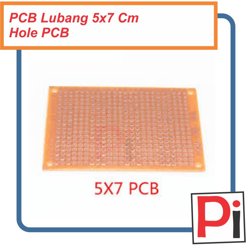 PCB lubang 5x7cm 5 x 7