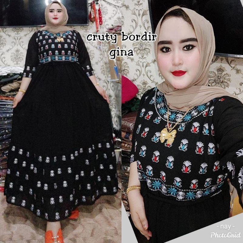 gamis ceruty ghina