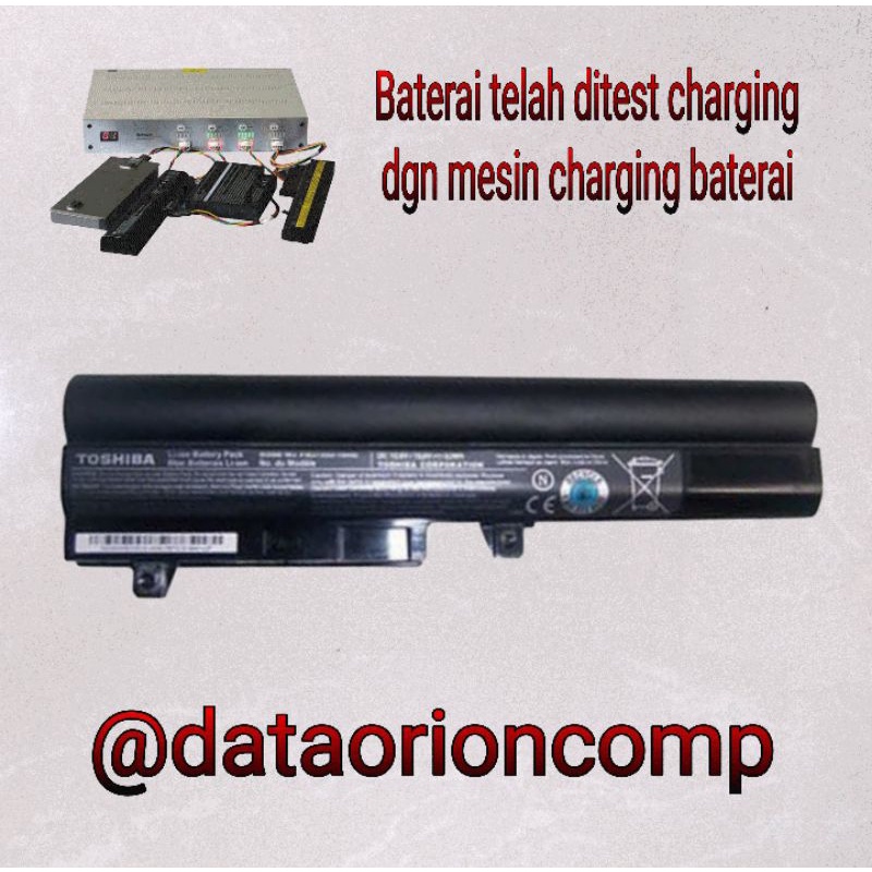 Baterai Battery Toshiba NB200 NB201 NB202 NB205 NB250 NB255 PA3732U-1BRS PA3733U-1BRS
