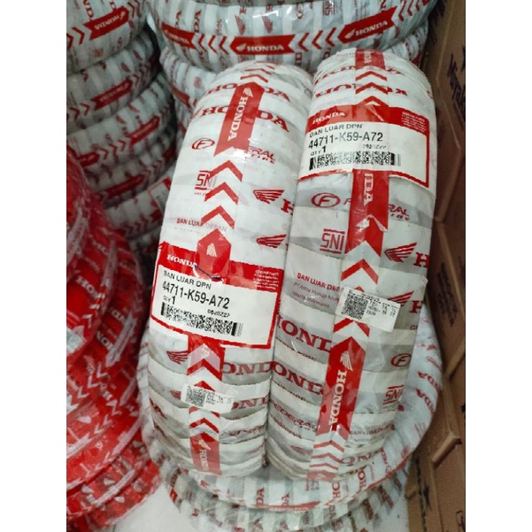 ban luar depan honda vario 150 NEW 90/80-14 TUBLES FEDERAL