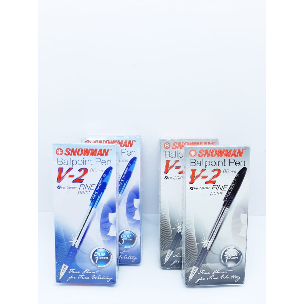 

SERI BALLPOINT V-2 0.6 HI-GRIP F SNOWMAN PERPAK