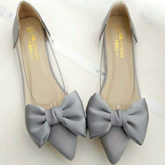 Grey Flatshoes