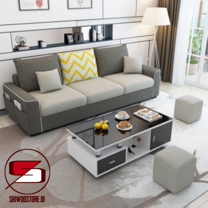 SOFA MINIMALIS MODERN RUANG TAMU RUANG KELUARGA
